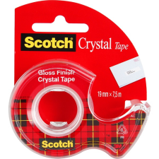 Scotch crystal clear 19mmx7,5m ragasztószalag-adagoló ragasztószalag