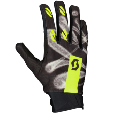 Scott EVO DIRT motokrossz kesztyű fekete-fluo sárga motoros kesztyű