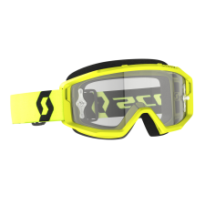 Scott PRIMAL CLEAR motokrossz szemüveg fekete-fluo sárga motoros szemüveg