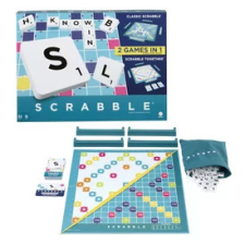  Scrabble original és társas (2 játék 1-ben) társasjáték