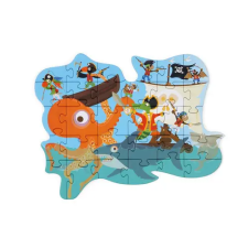  Scratch Europe forma puzzle - Kalózok 29 darabos puzzle, kirakós