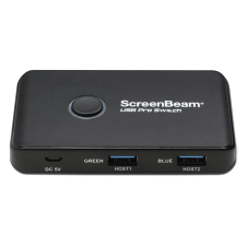 SCREENBEAM USB Pro Switch Fekete 1 dB (SBUSBSW4EU) hub és switch