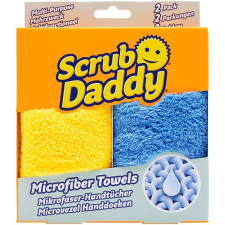 Scrub Daddy Scrub Daddy mikroszálas törlőkendők, 2 darab tisztító- és takarítószer, higiénia