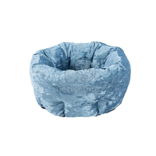  Scruffs Velvet Donut fekhely Kék - 45 cm szállítóbox, fekhely macskáknak
