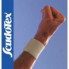 Scudotex 547 Csuklóvédő drapp, tépőzáras, 8 cm széles 1 db, I. (XS) gyógyászati segédeszköz