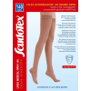Scudotex 589 kompressziós nyitott combharisnya szilikonos csúszásgátló csíkkal 140 den, 19-22 Hgmm, testszínű, csipkés, IV. (L)