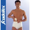 Scudotex 644 pamut Lágyéksérv nadrág támasztó pelottával, fehér, VI. (XXL)