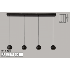 SEARCHLIGHT 1014-4BK Eindhoven, Függeszték világítás