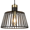 SEARCHLIGHT BIRD CAGE fekete függesztett lámpa (SL-9411BK) E27 1 izzós