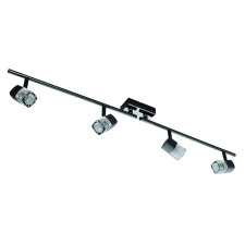 SEARCHLIGHT Blocs fekete mennyezeti spotlámpa (SL-9884BC) G9 4 izzós IP20 világítás