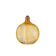  Searchlight dekoratív arany hálós kerek izzó E27 dimmelhető 1800 kelvin 3,5W izzó
