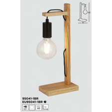 SEARCHLIGHT EU95041-1BR Woody, Asztali lámpa világítás