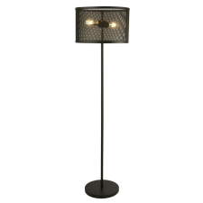 SEARCHLIGHT Fishnet fekete állólámpa (SL-EU2832-2BK) E27 2 izzós IP20 világítás