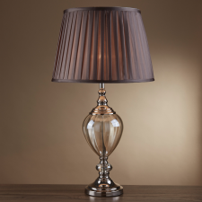 SEARCHLIGHT GREYSON átlátszó asztali lámpa (SL-EU3721AM) E27 1 izzós világítás
