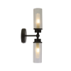 SEARCHLIGHT Imperial fekete fürdőszobai falikar (SL-29982BK) G9 2 izzós IP44