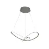 SEARCHLIGHT Magic ezüst-fehér LED függesztett lámpa (SL-4841SS) LED 1 izzós IP20