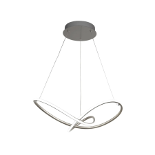 SEARCHLIGHT Magic ezüst-fehér LED függesztett lámpa (SL-4841SS) LED 1 izzós IP20 világítás