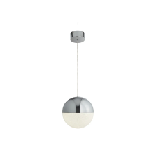 SEARCHLIGHT Marbles króm-átlátszó LED függesztett lámpa (SL-5881CC) LED 1 izzós IP20 világítás