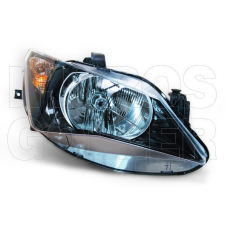 Seat Ibiza 2012.03.24-2015.03.02 FSZ H4 jobb fekete házas (motorral)VALEO (03Z0) fényszóró