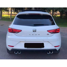 Seat Leon Hátsó Légterelő 2012-2019 Fényes Fekete AutoVision légterelő