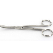  Sebészeti olló Mayo Stille hajlított 20 cm gyógyászati segédeszköz