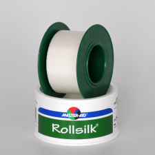  SEBTAPASZ MASTER-AID ROLL-SILK 5M X 2.5CM gyógyászati segédeszköz
