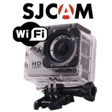 Sec-CAM SJCAM SJ5000+ Plus WIFI, akciókamera, sportkamera, EREDETI gyári model, FULL HD (1080p, 2MP): 60fps videó, 16MP kép, vízálló tok, 170°, színes LCD, OSD, akkuval, alap felsz. készlettel - GYÁRI EREDETI sportkamera