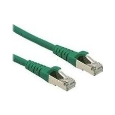 Secomp Roline S/FTP Cat6a RJ45 Patch kábel 1.5m - Zöld (JAB-3372783) kábel és adapter