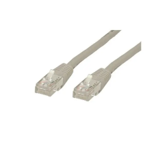 Secomp STANDARD Kábel UTP CAT5e, 0,5m, szürke kábel és adapter