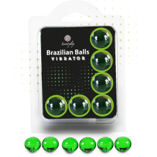 Secret Play Brazilian Shock 6 Balls Set testolaj 6x4 g masszázsolaj és gél
