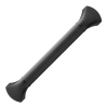 SecuCare Kapaszkodó fürdőszobába vagy WC-be fix elegáns Black Line 40 cm egyenes