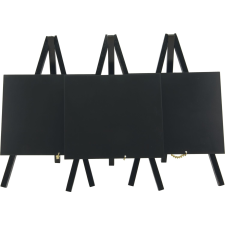 Securit Mini krétatáblák készlete, 3 db, fekete konyhai eszköz
