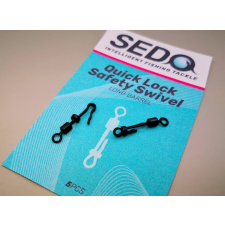 SEDO Quick lock Safety swievel - Long Barel Size 8 horgászkiegészítő