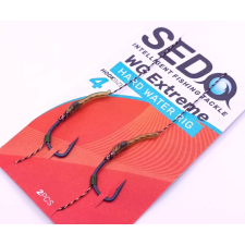 SEDO WG Extreme Hard Water Carp rig Előkötött Bojlis Előke 6 horog