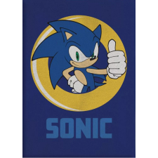 Sega Sonic a sündisznó polár takaró, pléd 100x140 cm lakástextília