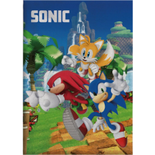 Sega Sonic a sündisznó polár takaró, pléd 100x140 cm Nr2 lakástextília