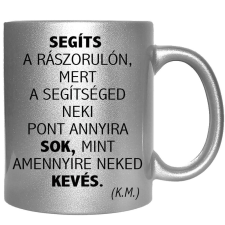 Segíts a rászorulón... – Bögre, változtatható felirattal, exkluzív színekben bögrék, csészék