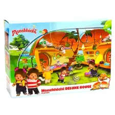 Sekiguchi Monchhichi: ház deluxe játékszett játékfigura