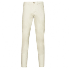 Selected Chino nadrágok / Carrot nadrágok SLHSLIM-NEW MILES 175 FLEX CHINO Bézs US 34 / 34