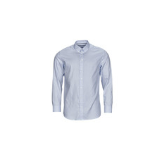 Selected Hosszú ujjú ingek ETHAN MICRO MOTIF SLIM FIT Kék EU S