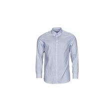 Selected Hosszú ujjú ingek ETHAN MICRO MOTIF SLIM FIT Kék EU XL férfi ing