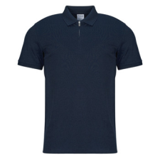 Selected Rövid ujjú galléros pólók SLHFAVE ZIP Tengerész EU XL férfi póló