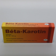  Selenium béta-karotin tabletta 40 db vitamin és táplálékkiegészítő
