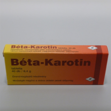 Selenium Selenium béta-karotin tabletta 40 db gyógyhatású készítmény