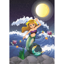 Sellő a holdfényben - 50 darabos puzzle puzzle, kirakós