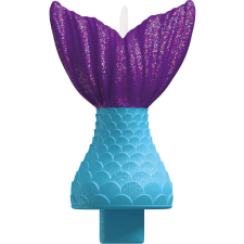 Sellő Mermaid, Sellő tortagyertya party kellék