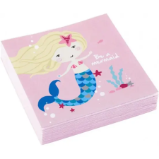  Sellő Shellebrate szalvéta 20 db-os 25x25 cm party kellék