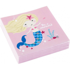 Sellő Shellebrate szalvéta 20 db-os 25x25 cm party kellék