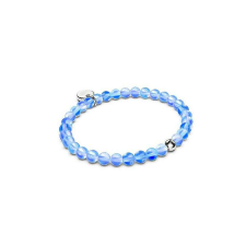 Sellő üveg irizáló karkötő-Mermaid Glass-kék karkötő