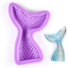 Sellőuszony fondant forma, szilikon, 11,9×7,8 cm sütés és főzés